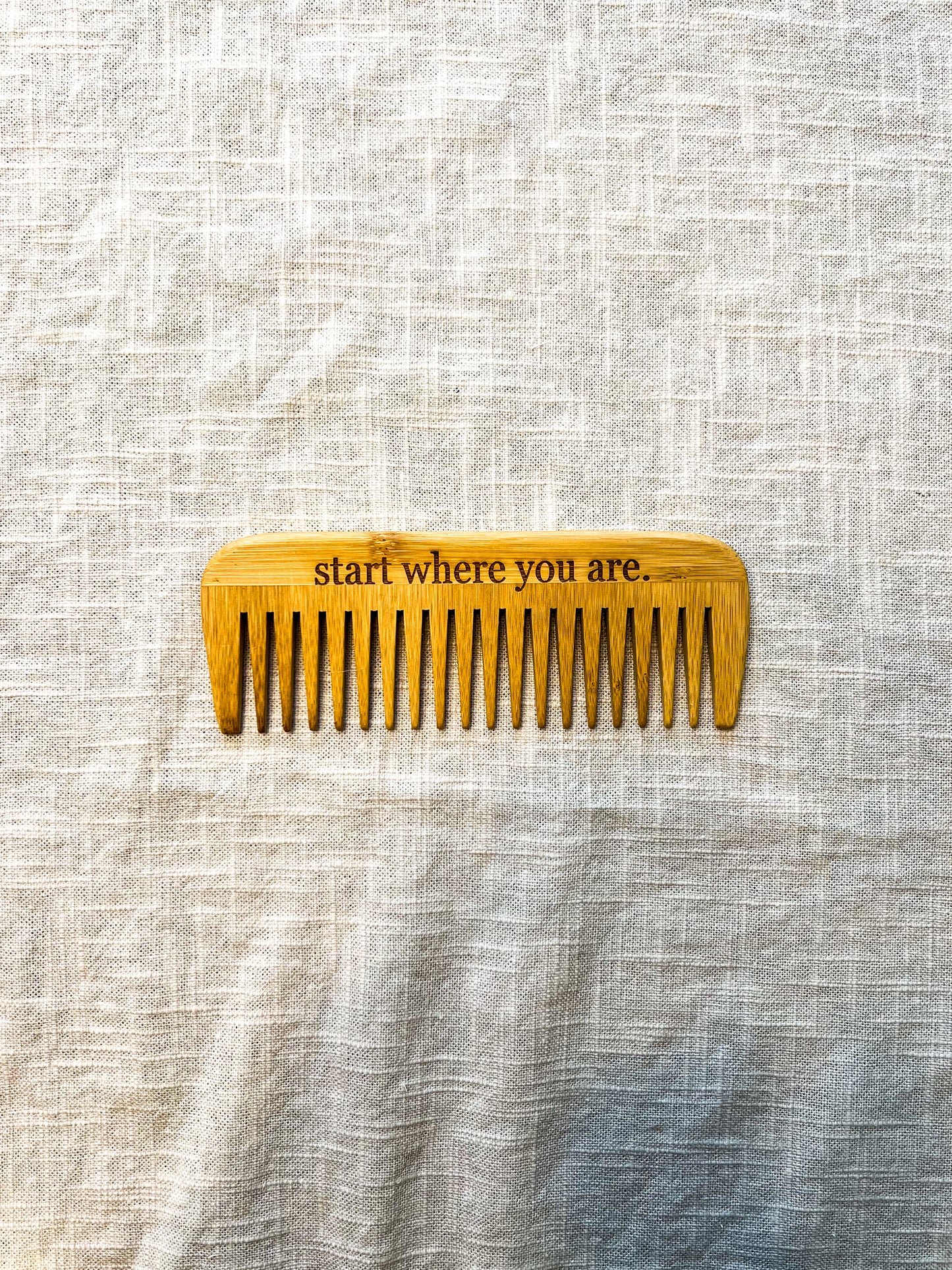 Bamboo Comb