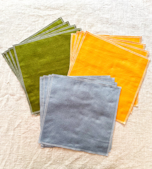 Reusable Paper Towels - The Dusty Summer Collection