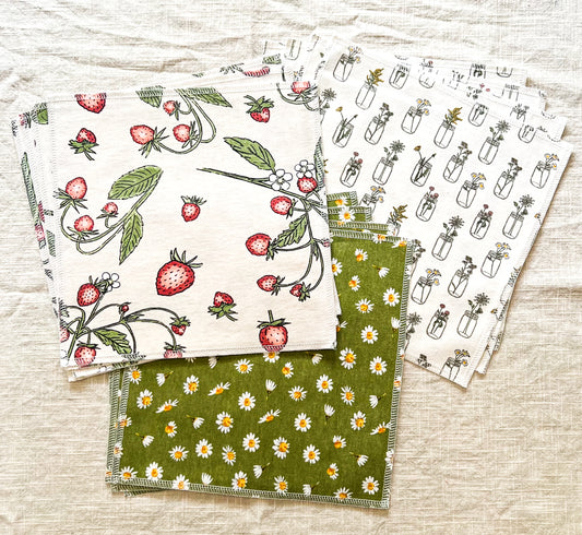 Reusable Paper Towels - Summer Collection