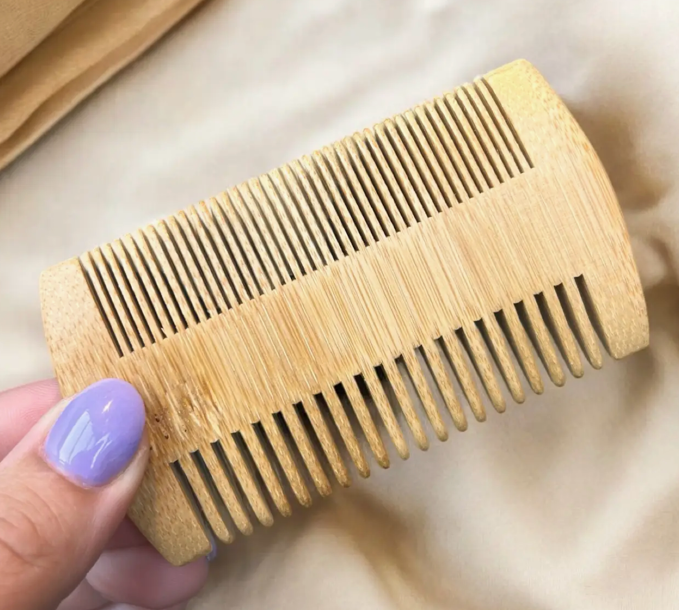 Bamboo Beard Comb