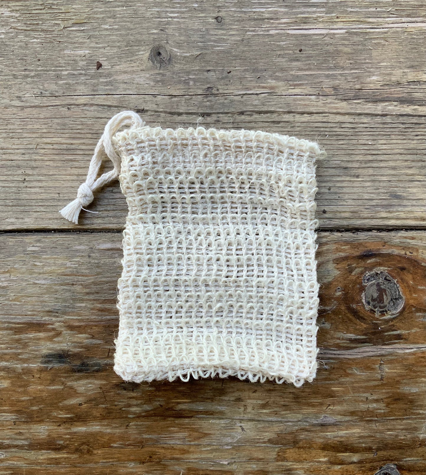 CASA AGAVE Woven Soap Bag